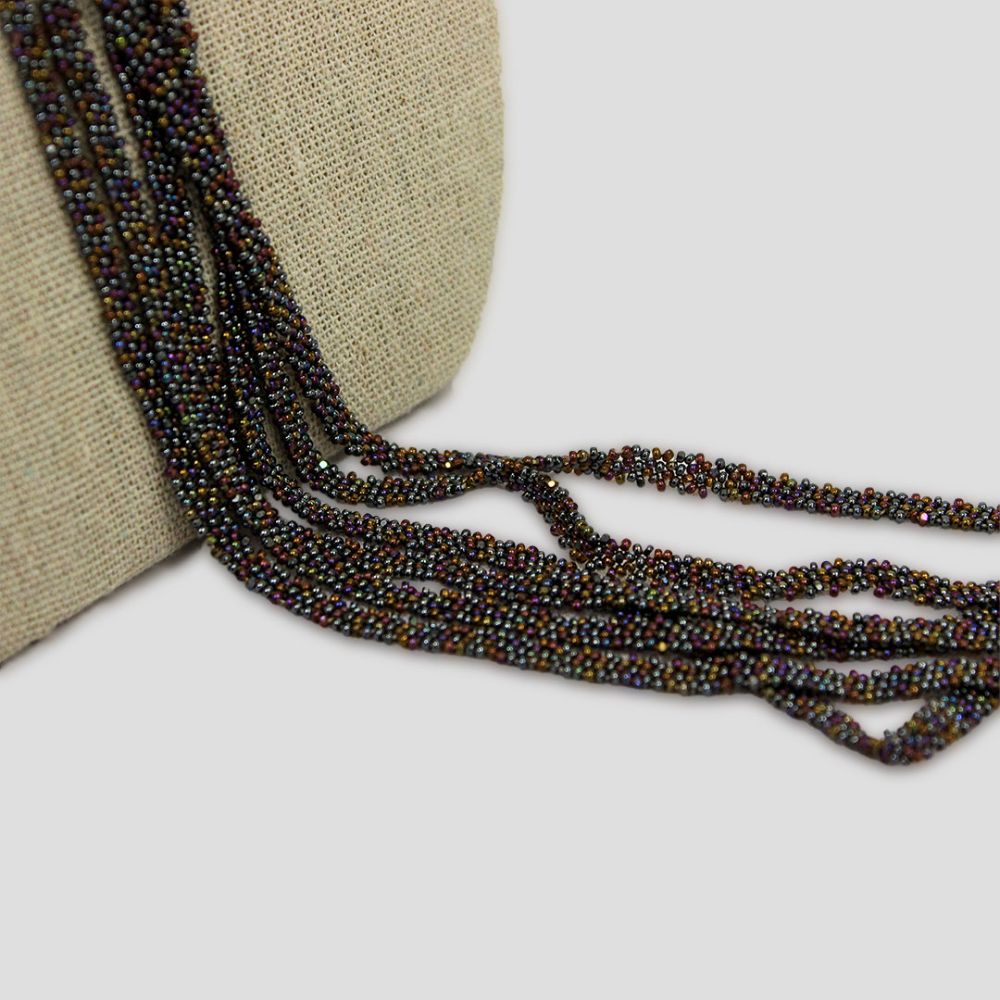 Collar corbatín cristal