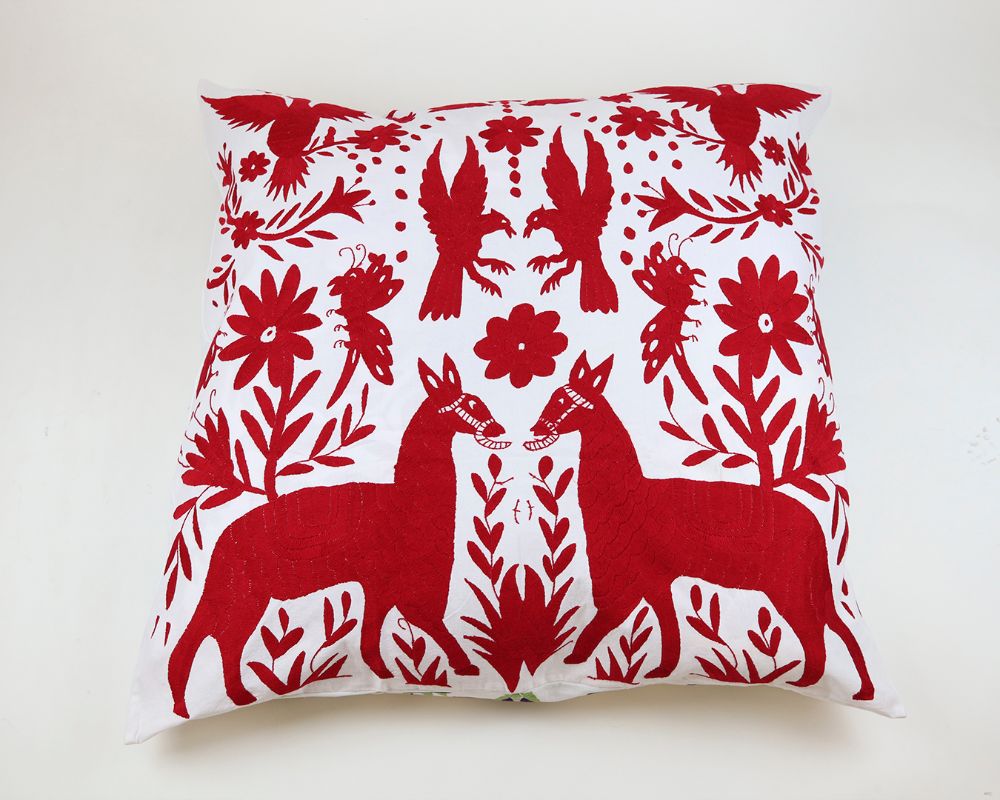 Funda cojín Rojos