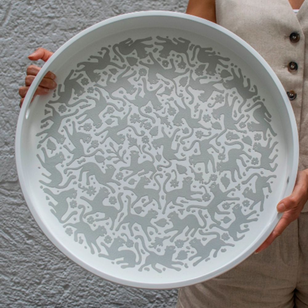 Gray Ocelot Tray