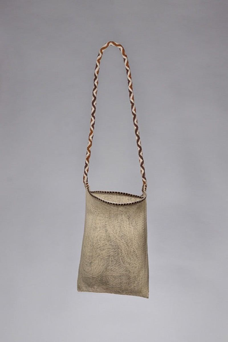 Bolsa tejida de red