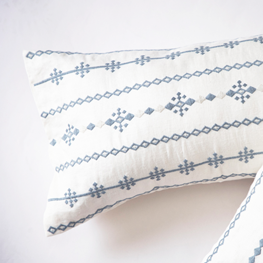 Set Cruz Lumas (blue XL lumbar cushion)