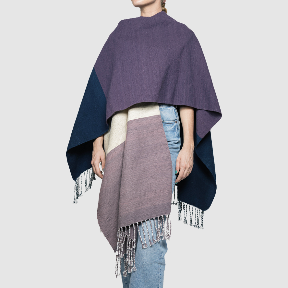 Netza Purple Overcoat