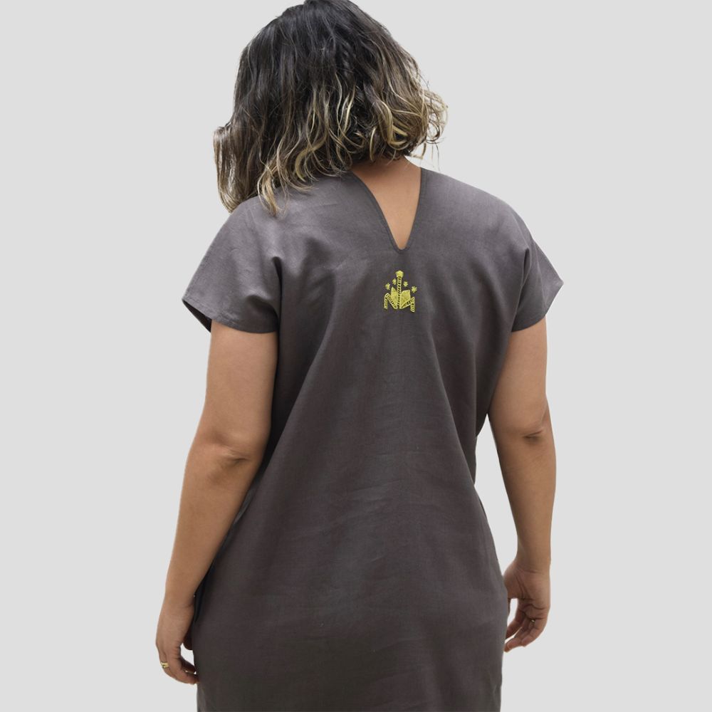 Vestido Uvas