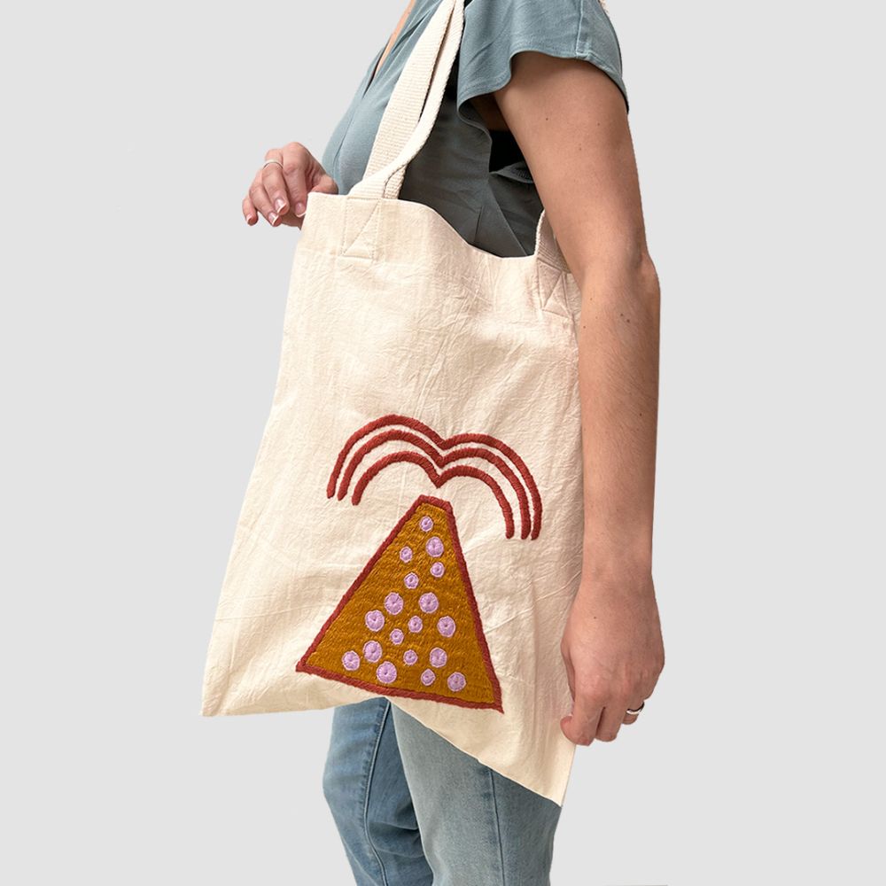 Volcano Tote Bag