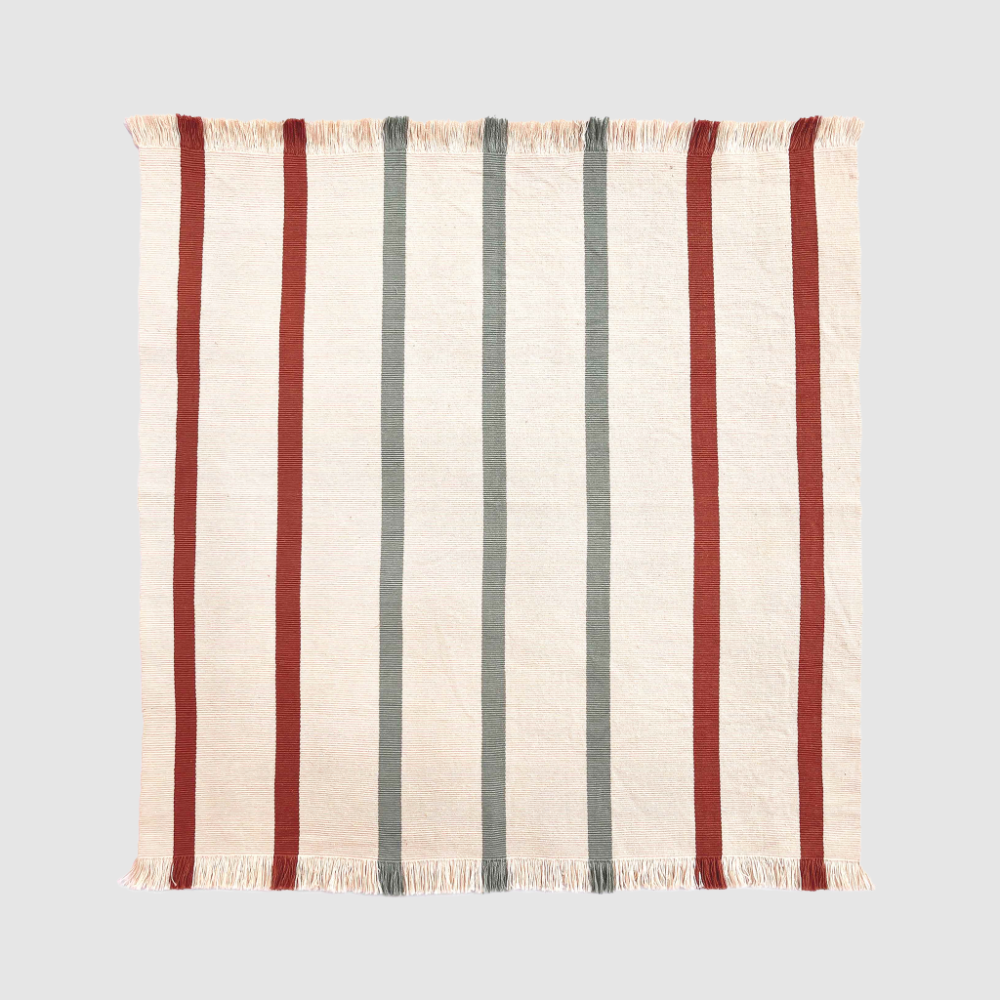 Two-tone woven napkin