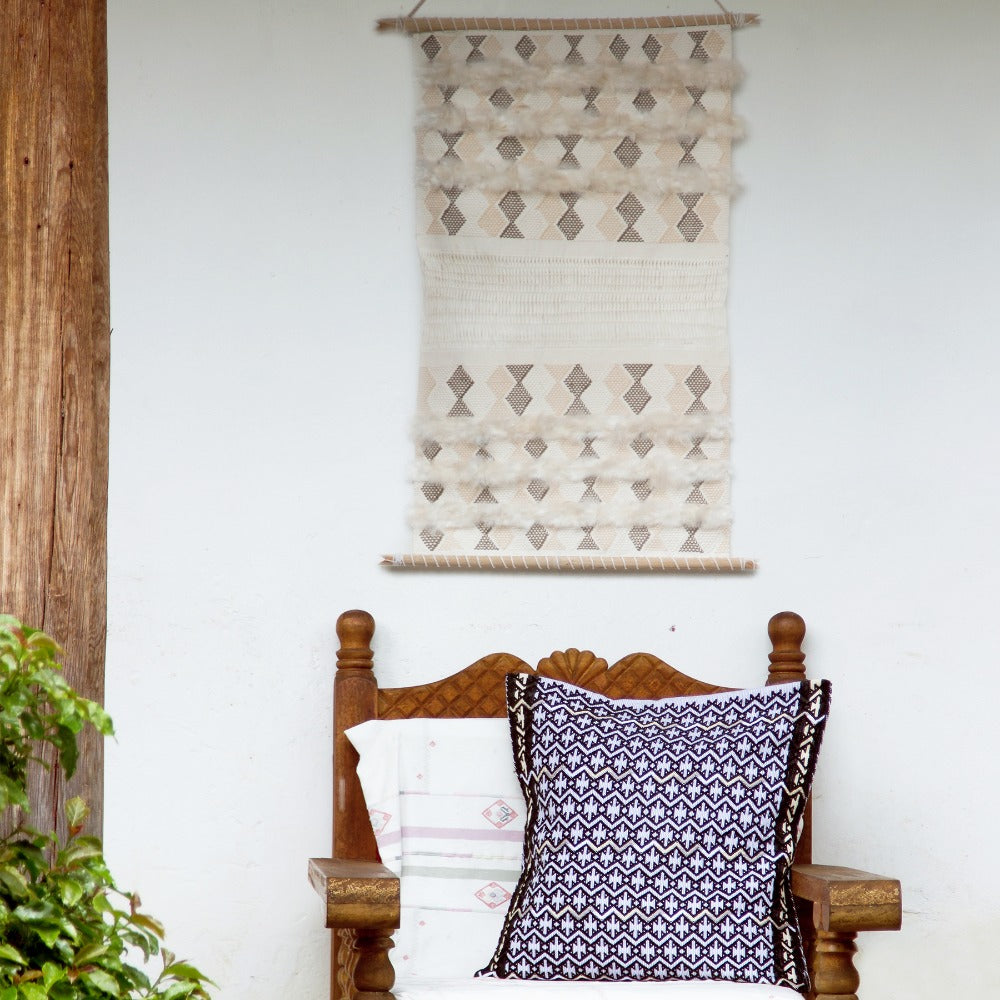 Telar decorativo Plumas