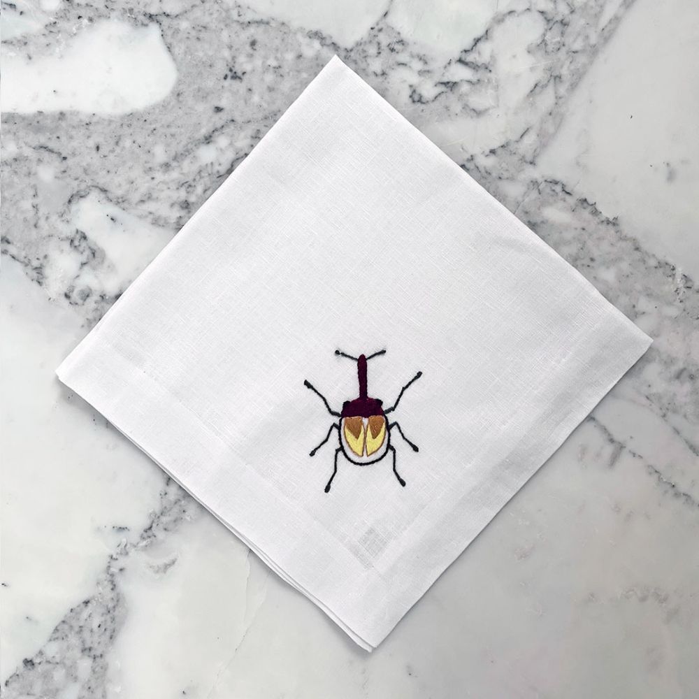 set bugs napkins