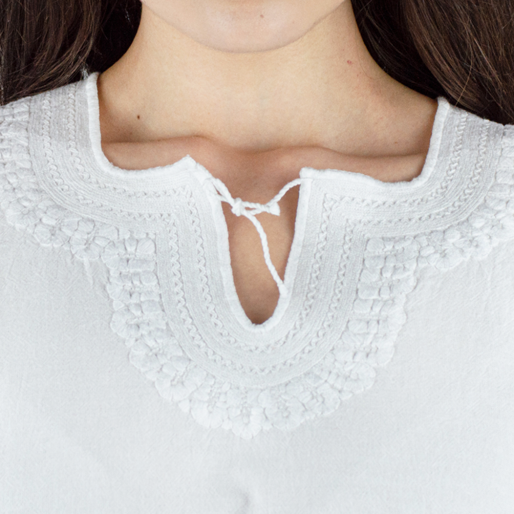 Blusa Jolxic, blanco