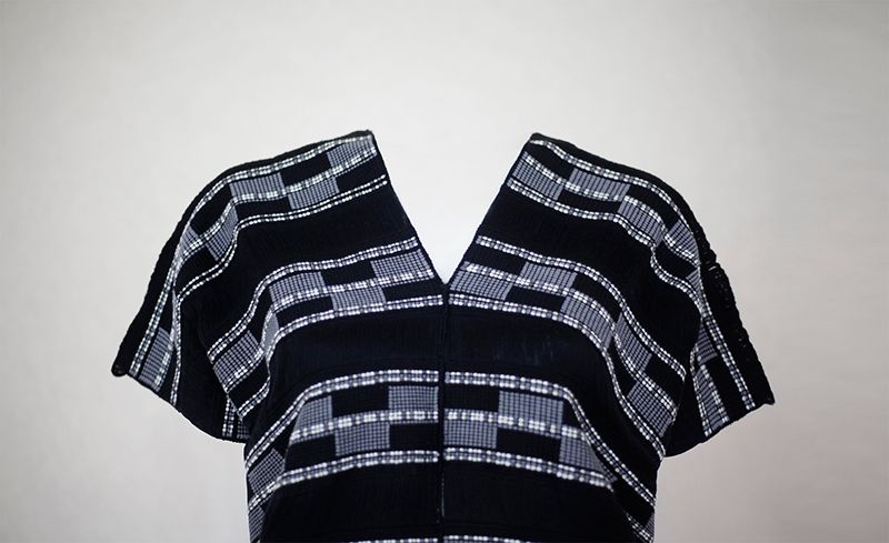 Black Jalab Huipil