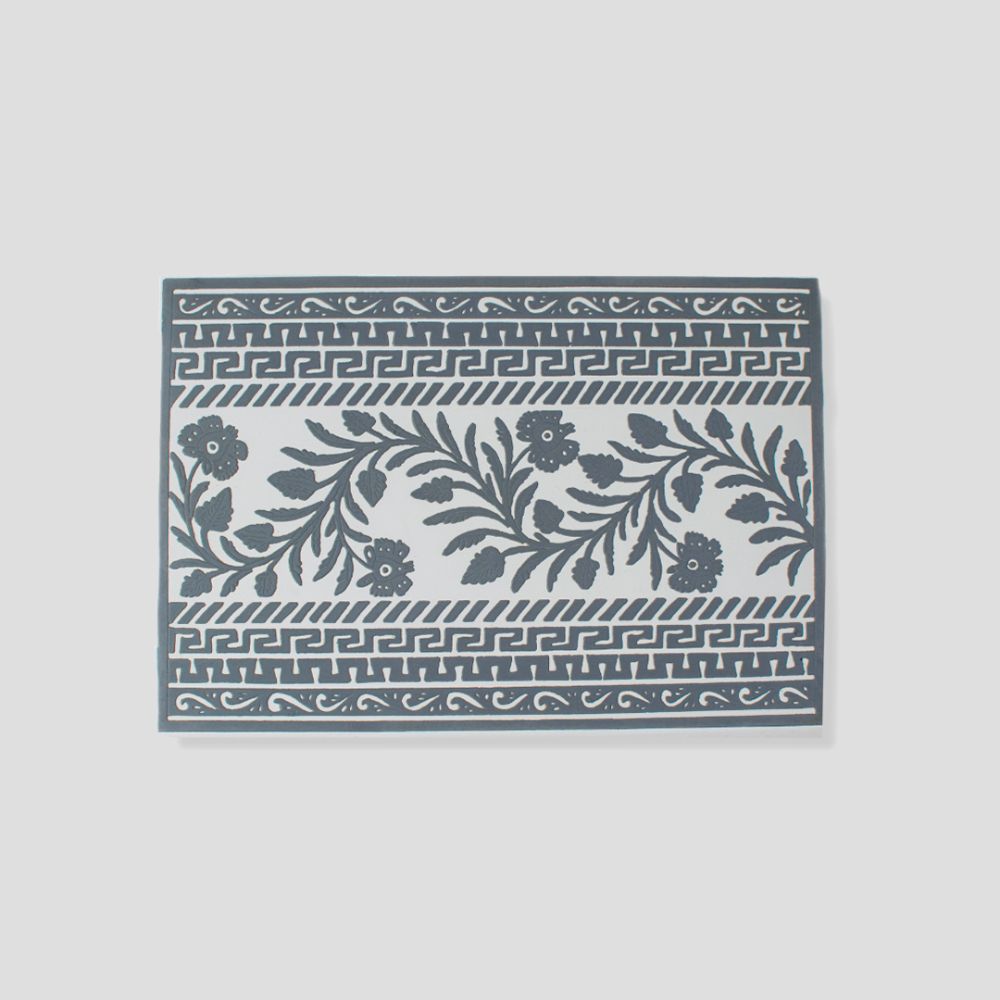 Caja Olinalá Grecas Gris oscuro 6