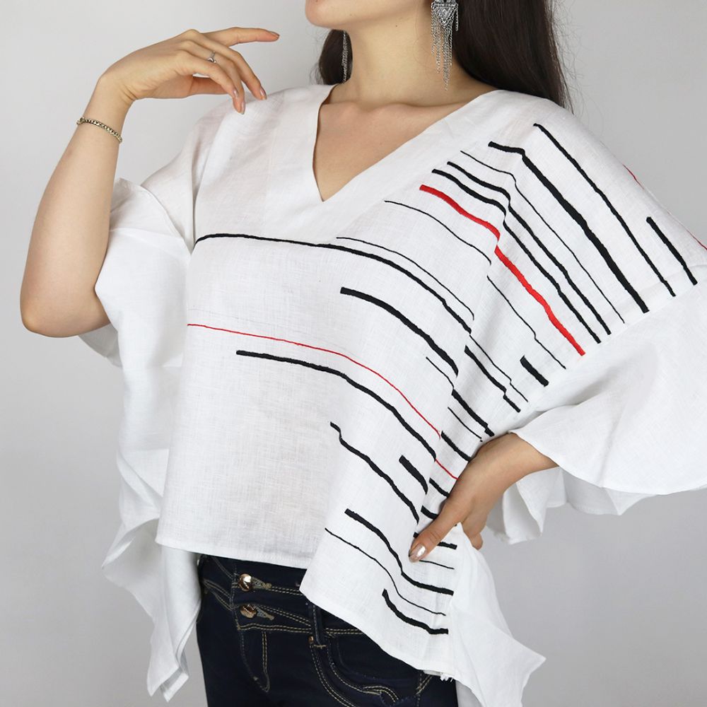Blusa Xolotzin blanca
