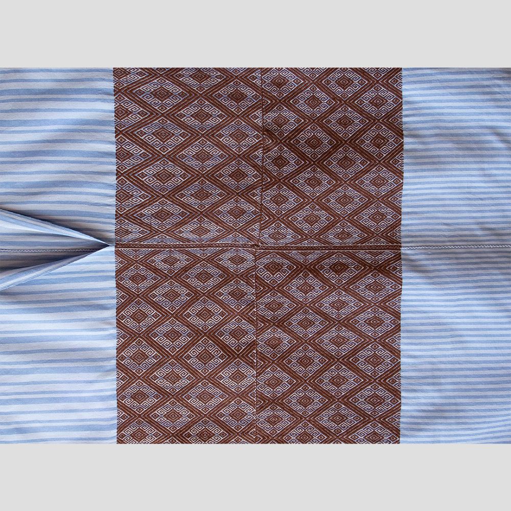 KUil Azul / Camisón A Rayas M