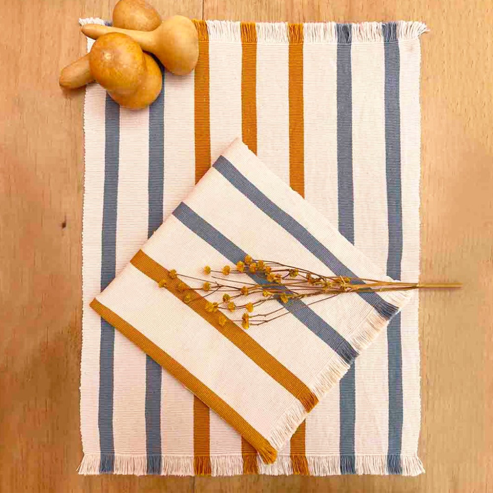 Two-tone placemat