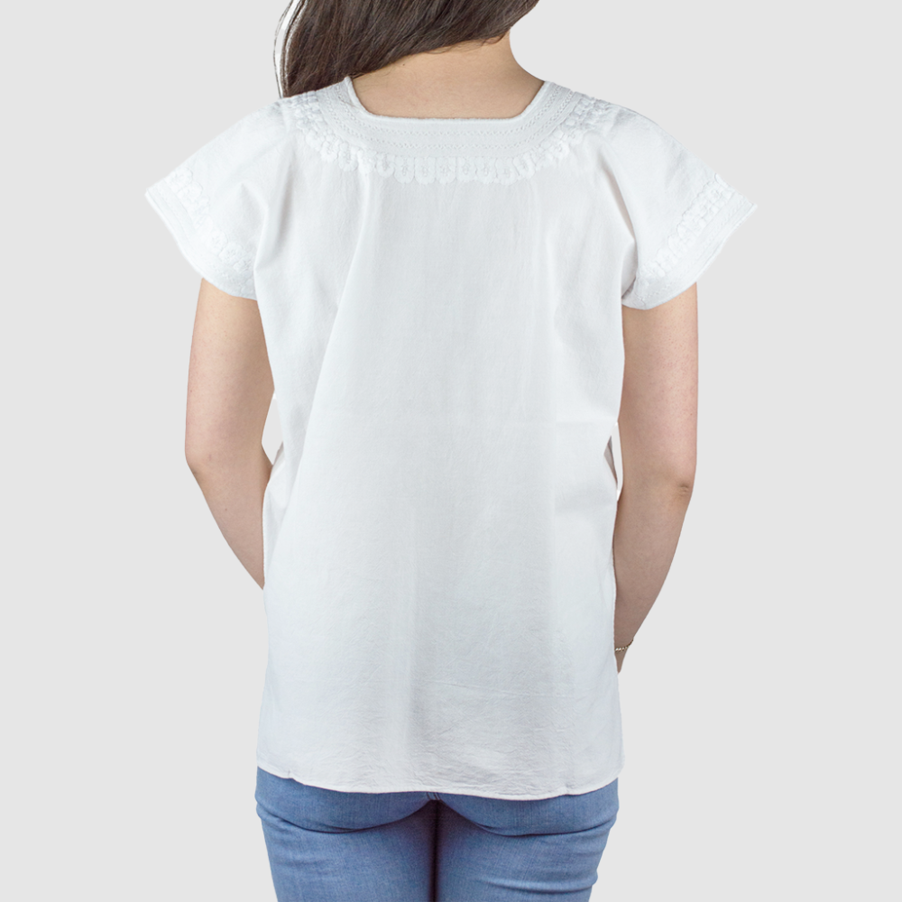 Blusa Jolxic, blanco