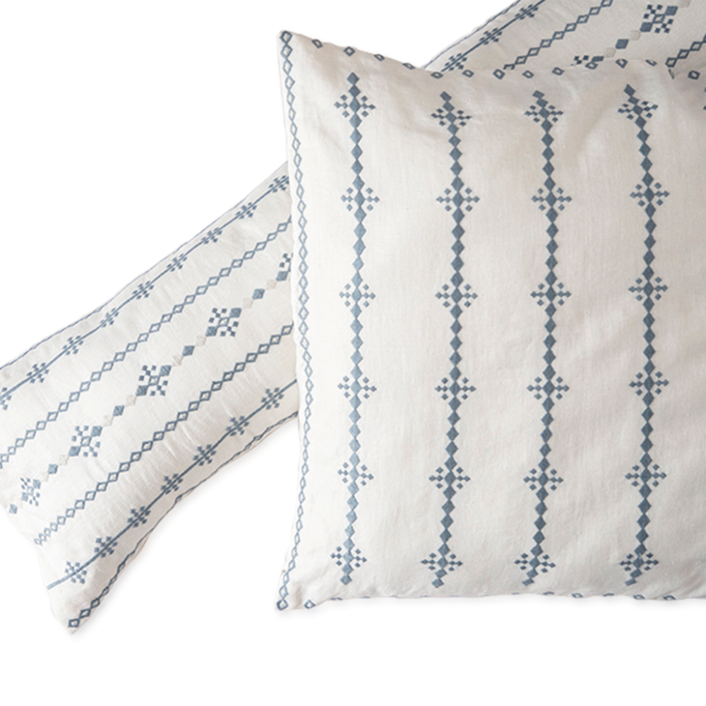 Set Cruz Limas (blue XL cushion)