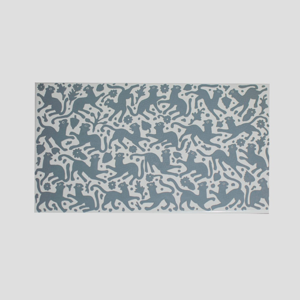 Caja Olinalá Ocelote Gris 6