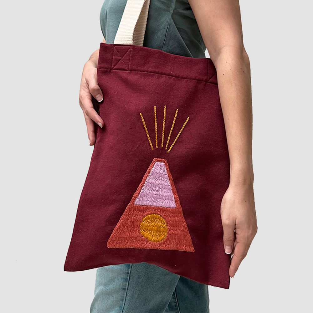 Volcano Tote Bag
