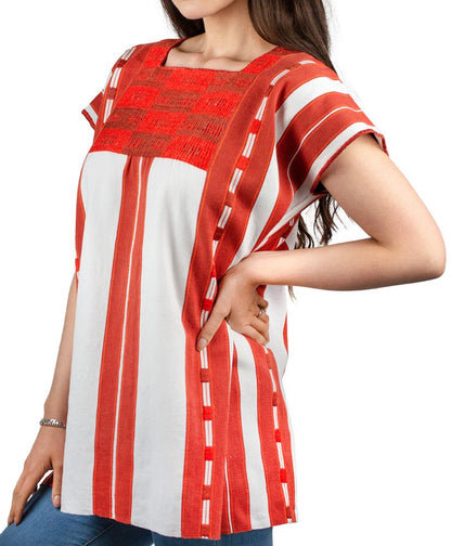 Pakbilná blouse, red