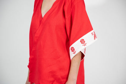 Blusa Kimono