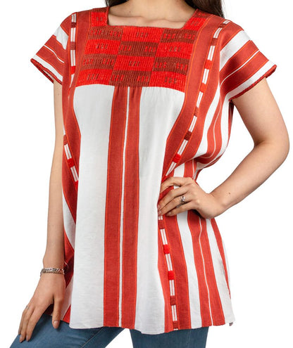 Pakbilná blouse, red