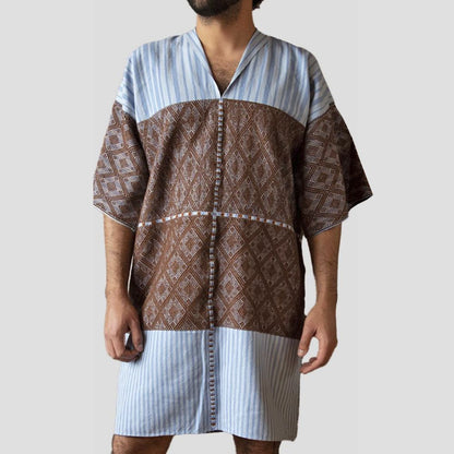 KUil Azul / Camisón A Rayas Xl