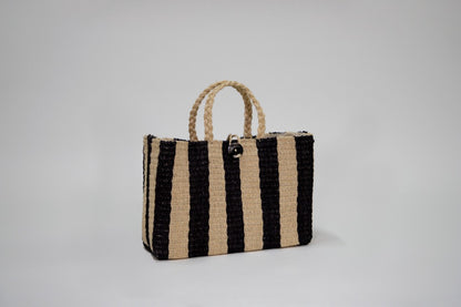 Vertical Stripes Lunch Bag