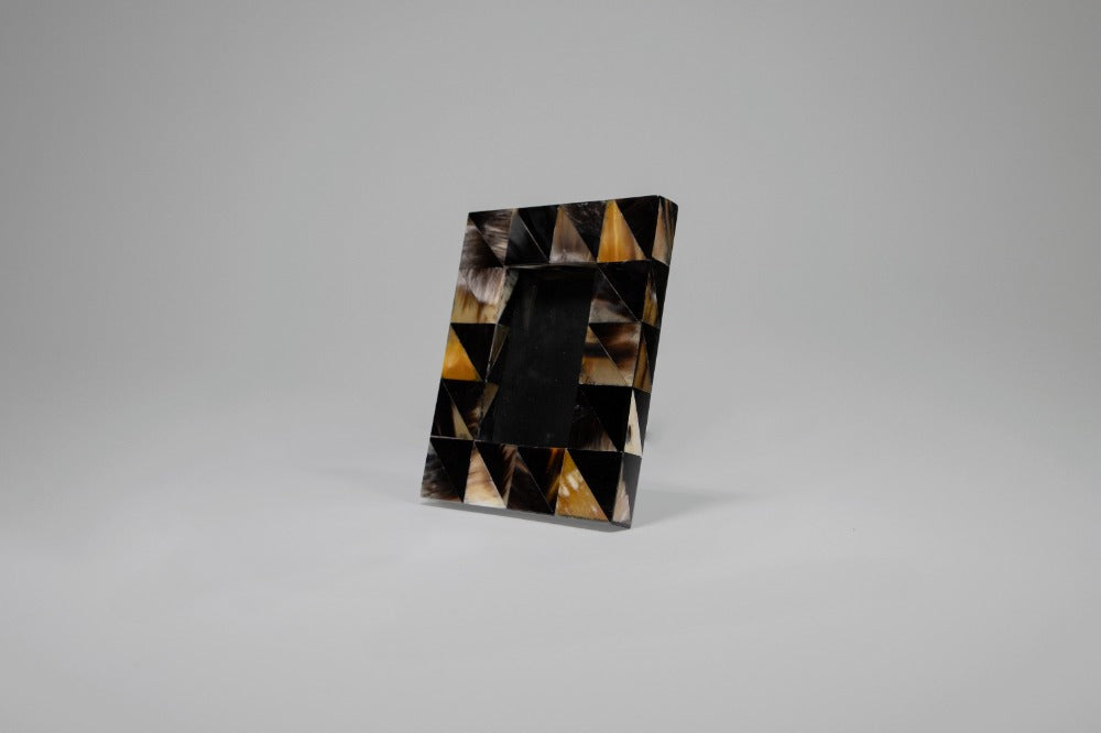 Portarretrato cuerno