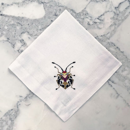 set bugs napkins