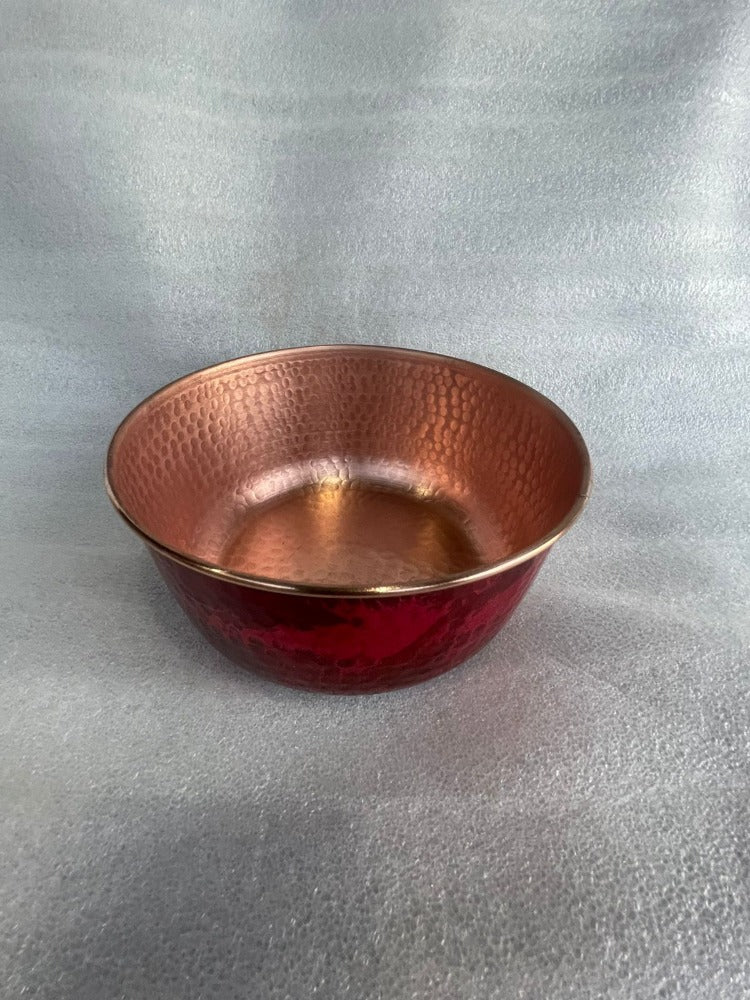 Plato bowl con patina (18 cm diametro )