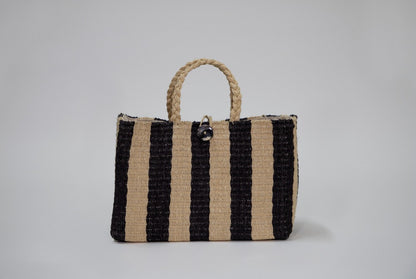 Vertical Stripes Lunch Bag