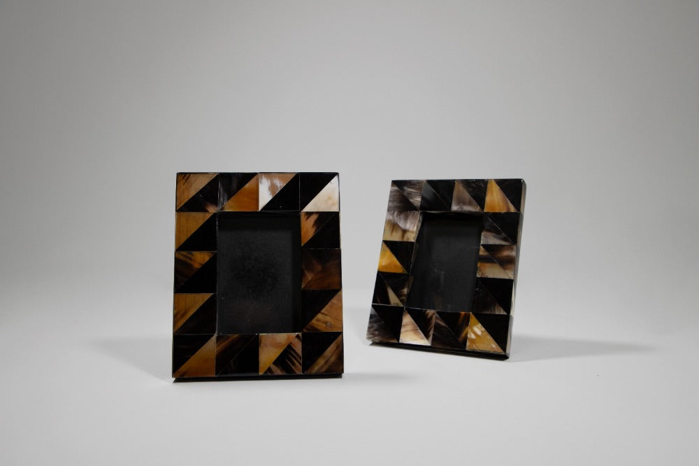 Portarretrato cuerno