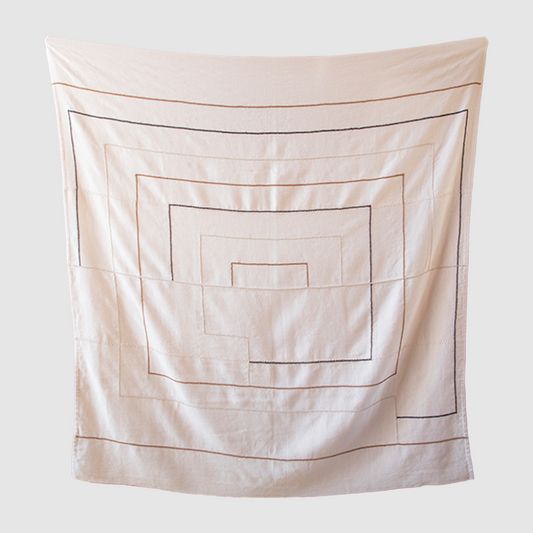 Brown Crossing Blanket