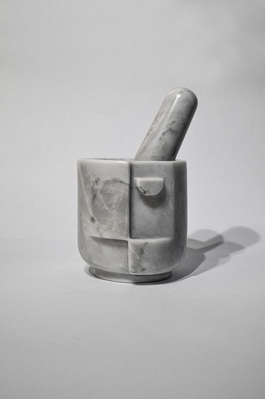 Molcajetes Tecali B2 C Mazo Mar Bco