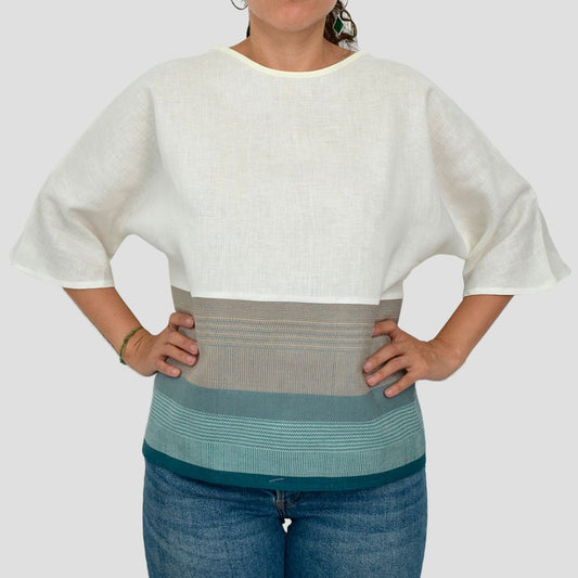 Lagoon Kimono Blouse