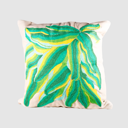 The sapote boy Throw Pillow