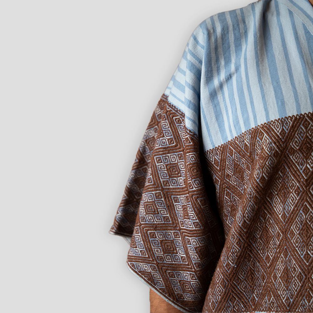 KUil Azul / Camisón A Rayas M