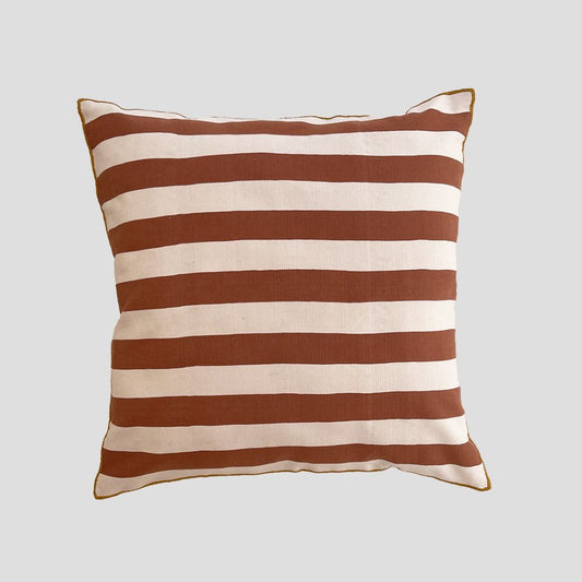 Little Worm Striped Cushion