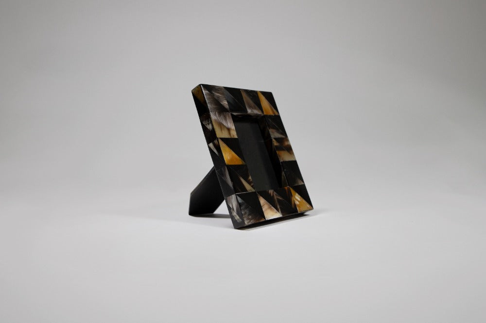 Portarretrato cuerno