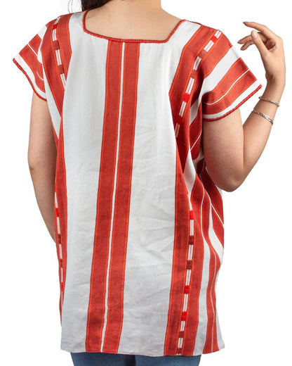 Pakbilná blouse, red