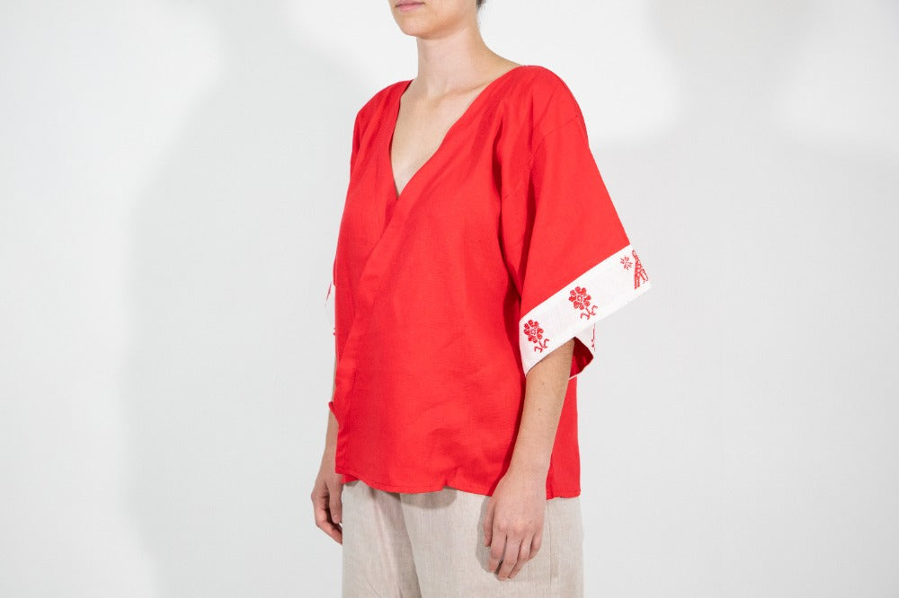 Blusa Kimono