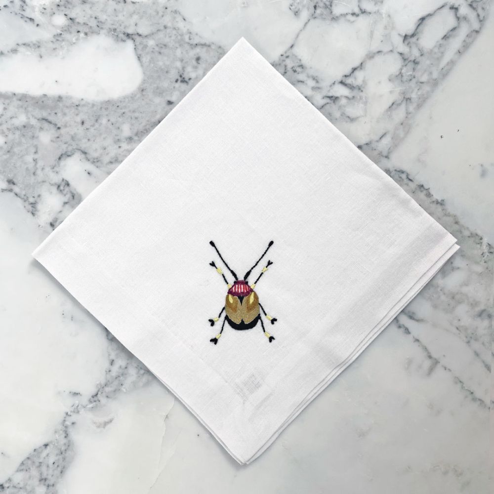 set bugs napkins